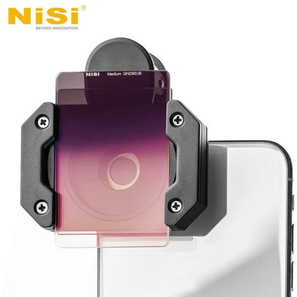 Filtri Nisi ProSories P1 Smartphone Lens Porta del filtro (supporto filtro+ Medio grado ND+ CPL) per iPhone X 8 S8 Scenery Photography