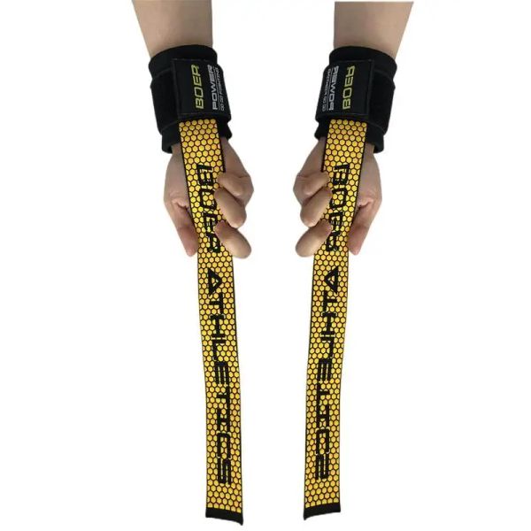 Segurança 1Pair PROFISSOIO DE PESO DE PESO DE PESO DE PESO DE PESO DE PESO DO PESO CRESSFIT SPORTS PROTECTOR DE PULHA DE PROTECIÇÃO DE PROTECIÇÃO DO BANDO DE BANDO DE BANDA