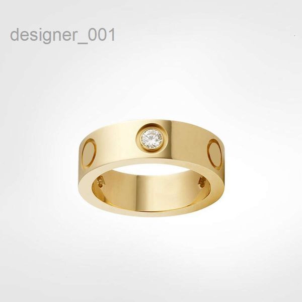 4 mm 5 mm 6 mm in acciaio in acciaio argento anello d'amore uomini e donne gioielli in oro rosa per amanti Rings Regale FFDX