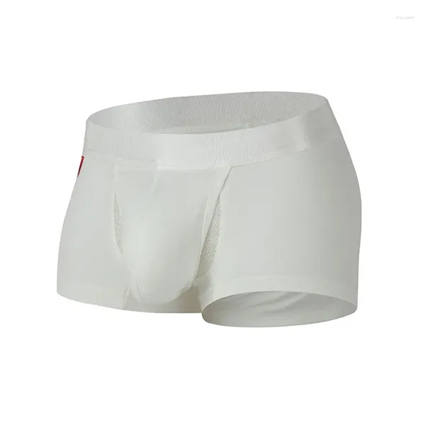 Underpants 2024 Atmungsaktives Cueca -Boxer Homme Modal Herren Unterwäsche Boxer u konvex sexy männliche Männer Schwule Höschen Shorts