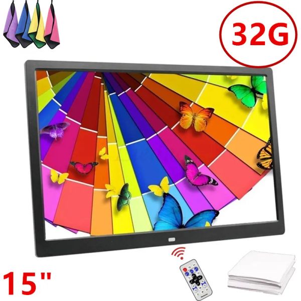 Frame Nuovo Good Gift15/14 pollici LED Backlight HD1280*800 Funzione FULL FUNZIONE FUNZIONE FUNZIALE FUNZIONE Digitale Album elettronico Digitale Video Musica Digitale