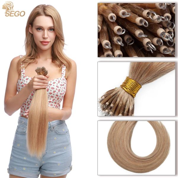 Экспрессии Sego 1G/S Nano Ring Exclensions Human Hairs Want