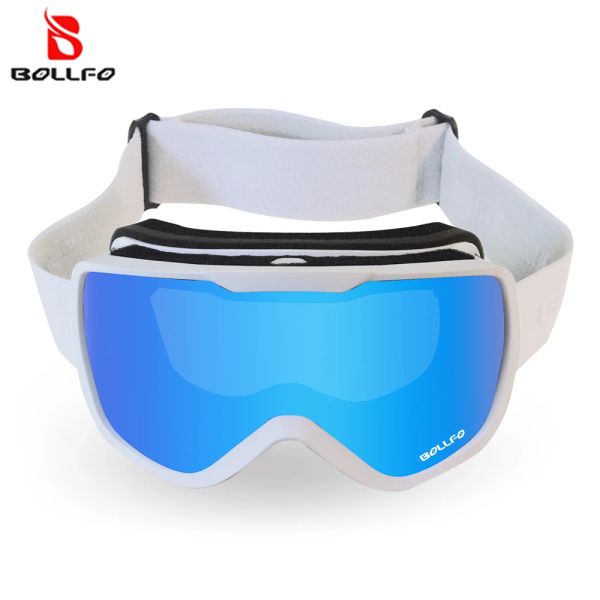 Occhiali da neve oculare maschera da sci a doppia lente antimarna UV400 occhiali da snowboard uomini uomini vetri da alpinismo accessori sciistici