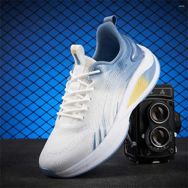 Scarpe casual tallone spesse non scivola sneaker stivali da uomo vintage a blu chiaro sport sport tenisky lussuoso stagione