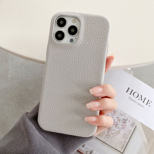 Hot Sell Luxury Leather Hard для iPhone 15 14 Pro Max 13 12 Pro 14 плюс 11 XS XR 7 8 Plus Cover