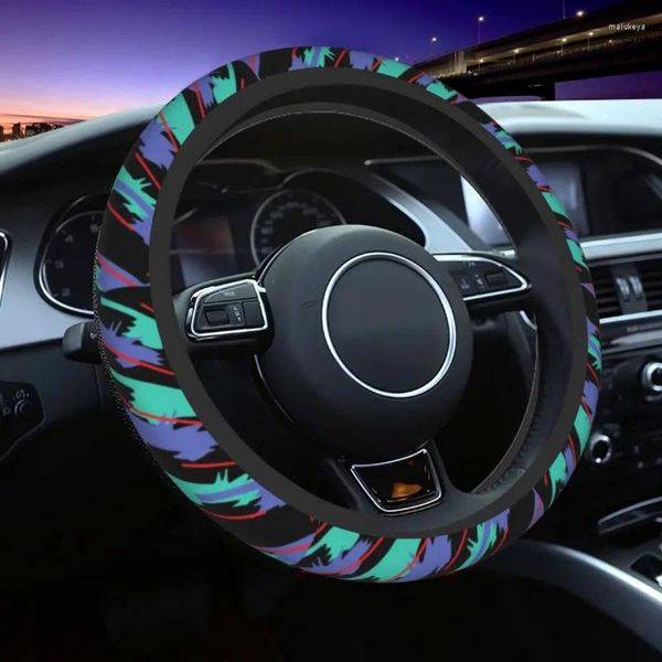 Direksiyon Simidi Kapakları HKS Yarış Araba Kapağı 38cm Slip Anti-Slip Uygun Araba Styling Aksesuarları