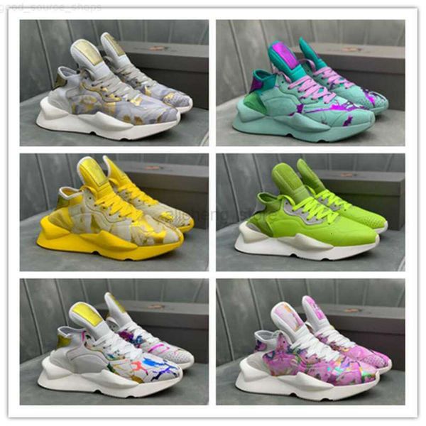 Hot Brand Moda Sports Slowers Shoes de corrida para homens para homens y3 kaiwa tênis corredores novos treinadores casuais de chegada y-3