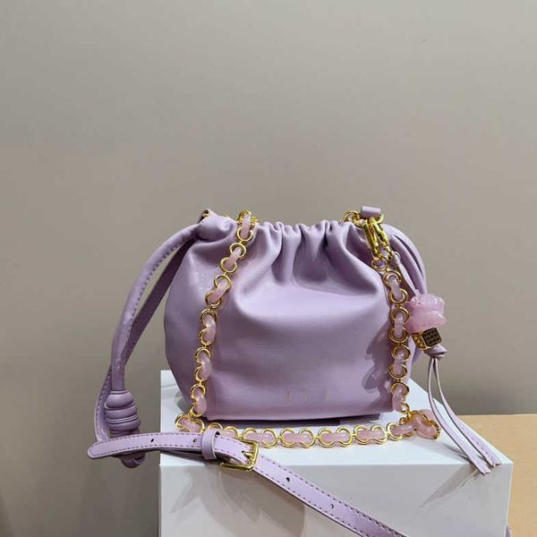Designer di catene acriliche LuckyBags Women Mini borsette per borsetta per borsela per borse in pelle cuoio borse da vaccino da borsetta per vacche da borsetta 230915