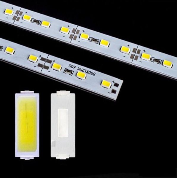 DHL FedEx 50M LOT Светодиодный светодиодный светодиодный светодиодный свет SMD5630 DC12V 1M 72LEDS U -канал алюминиевый слот без витрины крышки LIG8357499