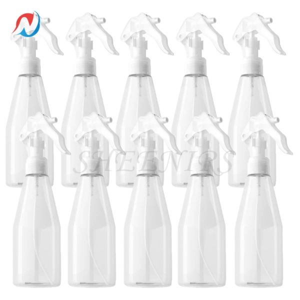 Flaschen Sheenirs 10 Stück leer 200 ml Nebel Plastikflasche mit Triggersprühpumpe leere Trigger -Sprühflaschen nachfüllbare Reiseflaschen