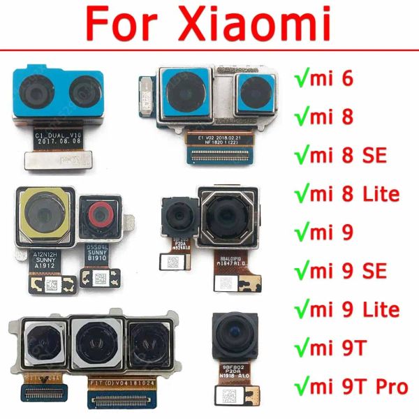 Kablolar Xiaomi Mi için Arka Arka Kamera 6 8 Lite 9 SE 9T PRO MI6 MI8 MI9 KAMERA MODÜLÜ Arka tarafı Görüntüle Yedek Parçaları