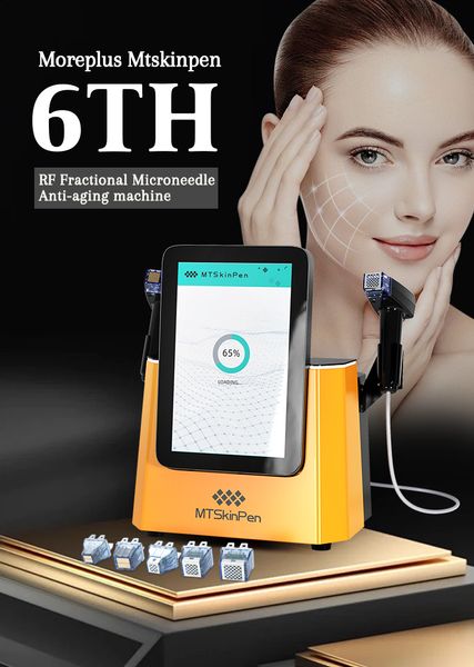 Morpheus Gold RF Fractional Microneedle Машина шестого поколения Morpheus 8 Удаление угрей Шрамы.