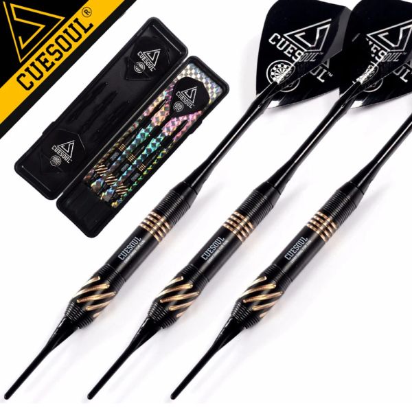 Darts Cuesoul Professional Black Scorpion 16G Sunda morbida Darts Sport interno