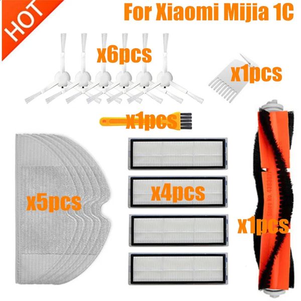 Filtro HEPA a pennello principale per xiaomi 1c stytj01zhm spazzando robot robot aspirapolvere parti di ricambio Skv4093gl Accessori 240418