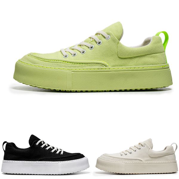 Frete de frete grátis Mulheres, sapatos de corrida, conforto de conforto respirável Black Green Cream Mens Treinadores Esportes de Esporte Gai