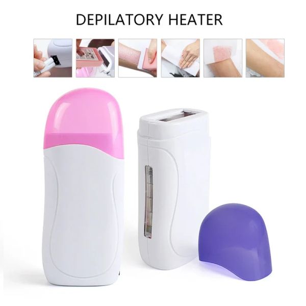 Wachung tragbarer Wachspatronen -Epilatorrolle auf Depilatory -Heizung zur Haarentfernung Depilation Handheld Wachmelt Machine Hautpflege