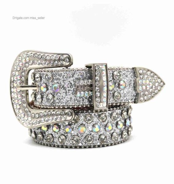 2022 Designer Beltsimon Belt Diamond Nagel Perle Eingelobte Waffe Farbe Bright Taille Seal Persönlichkeit Street Fashion Net Red Style2556310