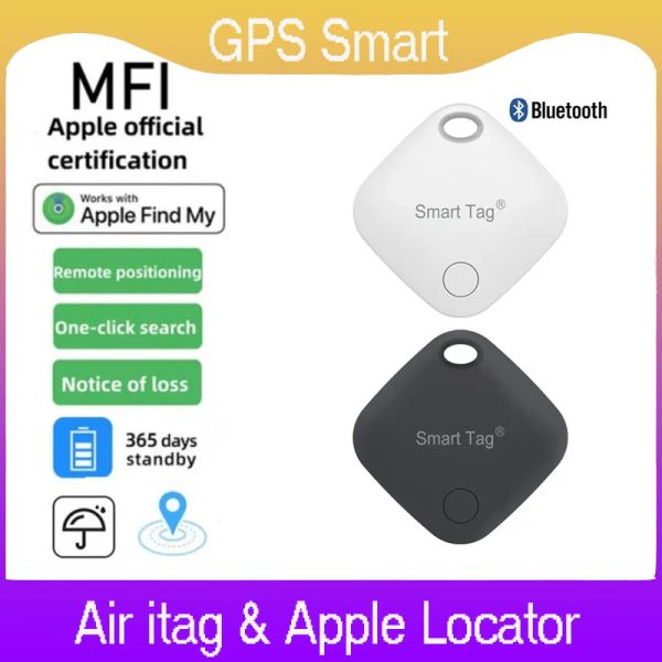 İzleyiciler GPS Akıllı Hava Tag Mini Akıllı Tracker Bluetooth Akıllı Tag Çocuk Bulucu Öğrenci Apple iOS Sistemi için Kayıp Tracker Uygulamamı Bul