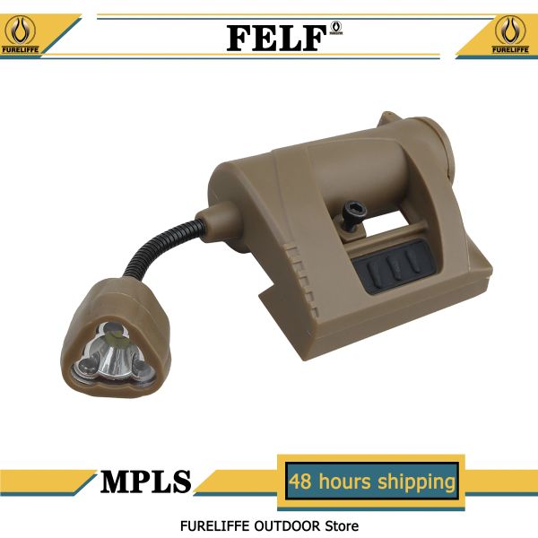 LUZES ORIGINAL MPLS Sistema de iluminação pessoal modular Sistema de capacete late