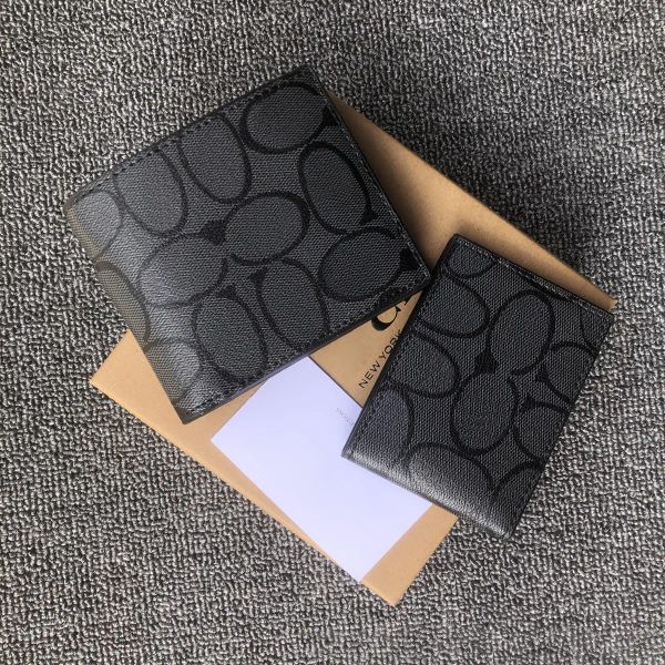 Mini Short Wallet Luxury Karteninhaber Geldbeutel Designerin Münzbörsen Frau Geldbörsen Leder geprägtes Brieftasche Herrenausweishalter