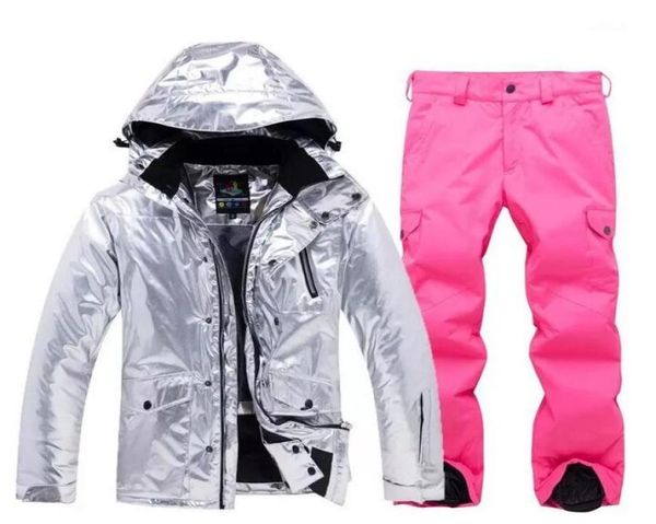 Jackets de esqui Winter Water impermeável feminino terno de capuz jaqueta macacão Mulher Snow Snows Snowboarding feminino feminino feminino feminino coxt9336088