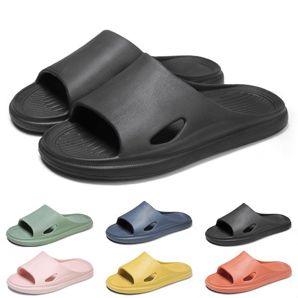 Erkekler yaz hafif ağırlık banyo duş terlikleri sessiz pratik çift slayt rahat yumuşak erkekler kadın ev kapalı açık plaj sandaletleri delik ayakkabıları BB31