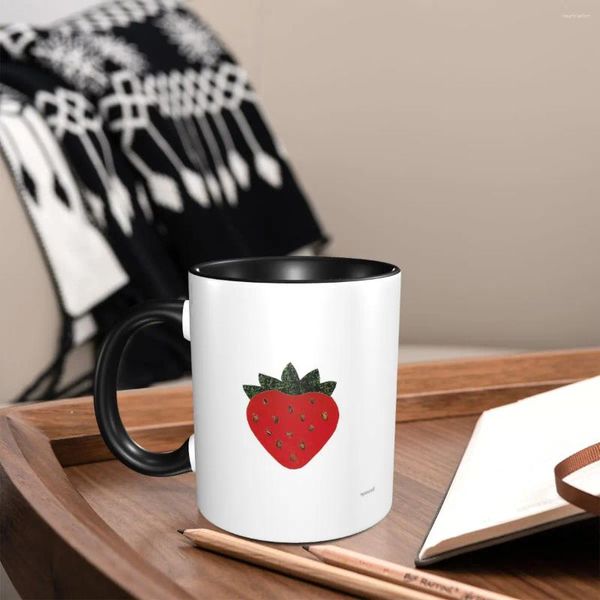 Tazze Ceramiche eco-compatibili personalizzate di caffè alla fragola