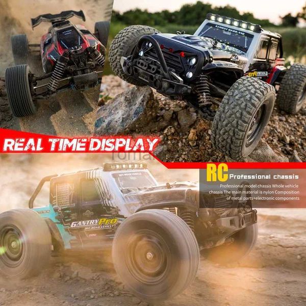 Carro elétrico/RC 4WD RC Car 16103Pro Off Drift Racing Cars 50/80km/h Super Brush High Speed Speed Impermeper