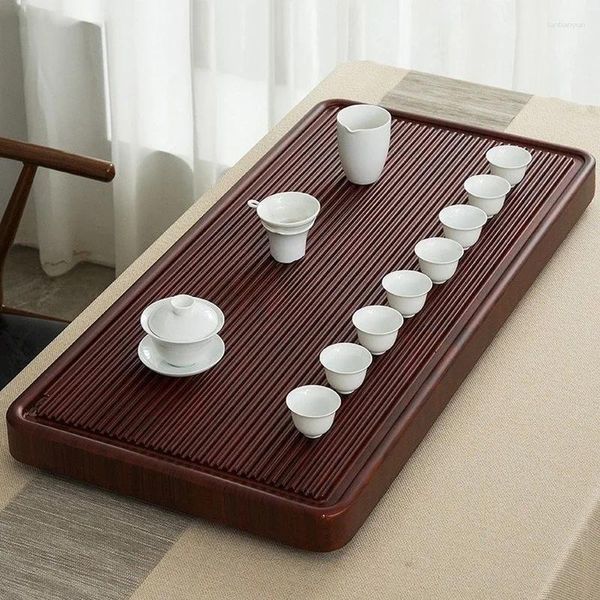 Tee Tabletts Chinesische Zeremonie -Werkzeuge natürlicher Holzschalen Haushaltstabelle Set Board Hochwertiges Multifunktional