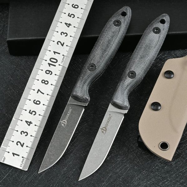 Messen SDOKEDC Knives DC53 Стальная армия Фиксированная лезвия самооборона самообороны на открытом воздухе выживание в кемпинге тактические военные для мужчин EDC