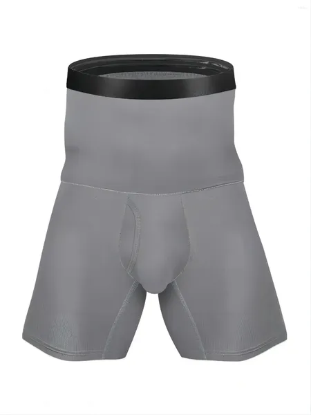 Unterhose 1PC Männer Shapewear Kompression Körper Shaper Bauchkontrolle schlanker Beinbein -Unterwäsche für