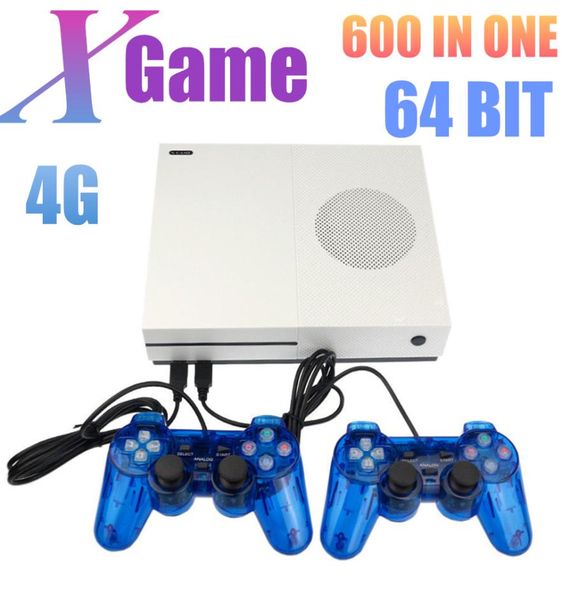 HD X Game Console a 64 bit 4 GB Player per videogiochi può memorizzare 600 giochi di controller Micro SD Support per bambini Child1400997