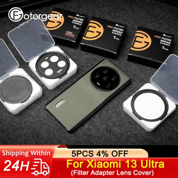 Линза Fotorgear для Xiaomi 13 Ultra Phone Filter 17 -миллиметровый адаптер объектив 67 мм фильтр телефона (Cpl/ND/White Mist/Star/Black Filter Filter