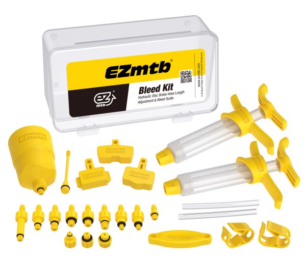 Ferramentas EZMTB Bike Hydraulic Disc Brake Oil Bleed Kit para Shimano Magura Hope Sram Avid Mula Hayes Road Biciclo