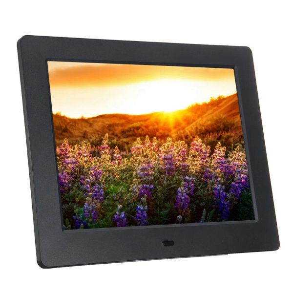 Çerçeveler 7inch HD Dijital Fotoğraf Çerçevesi Video Player Dijital Fotoğraf Çerçevesi Müzik, Video Fonksiyon Ücretsiz Kargo