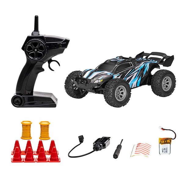 Elektrik/RC Araba 1pc S658 1/32 RC Araç 2.4GHz 20km/H 2WD Yüksek Hızlı Araba Off-Road Kamyonu 240424