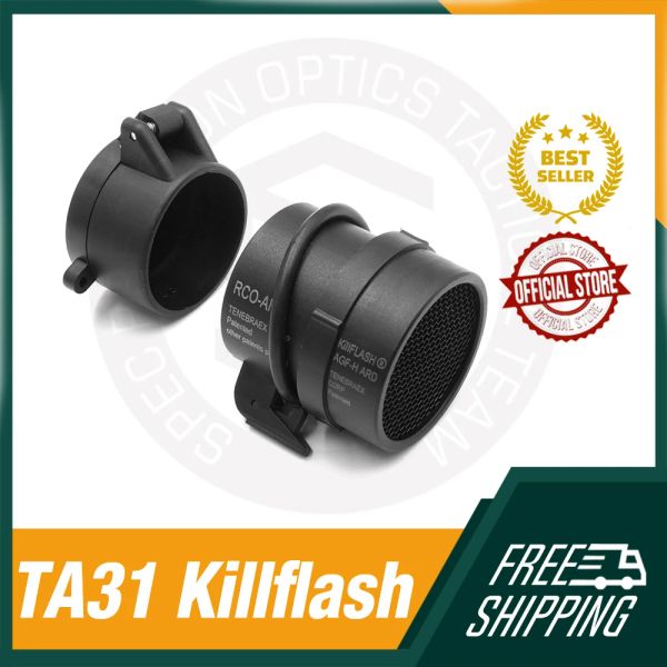 Zubehör Taktische Killflash Antireflexion ARD -Gerät für TA31 ACOG 4x32 Rifle Optic Wabengitter Kill Flash Instock im Verkauf