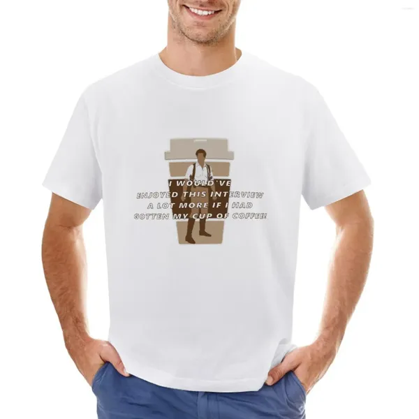 Herren Tanktops Tasse Kaffee-T-Shirt Customs Customizes Design Ihre eigenen T-Shirts für Männer Baumwolle