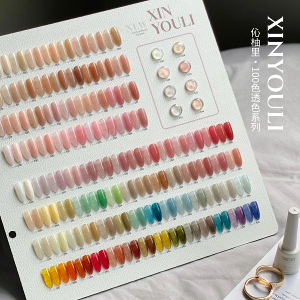 Gel xinyouli 100 color sênior cola esmalte de unhas de unhas de unhas de unhas de salão