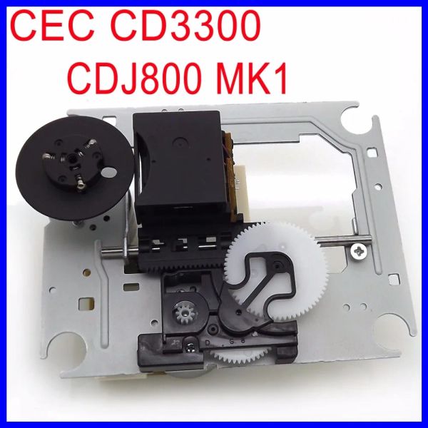 Filtros originais CEC CD3300 Mecanismo de captação óptica Substituição CDJ 800 1 Lente laser laseErinheit para acessórios pioneiros CDJ800