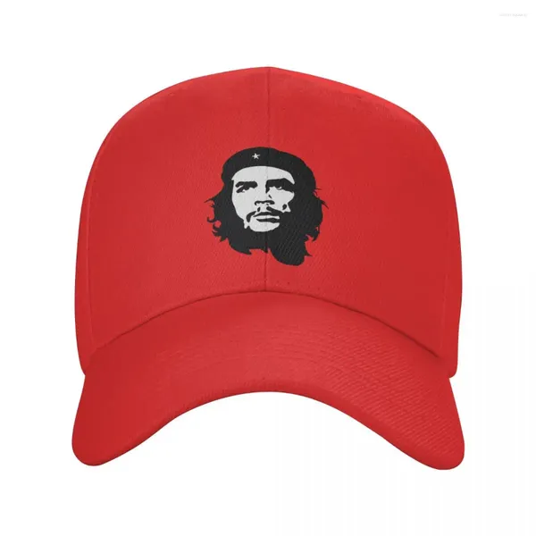 Ballkappen Fashion Hero Che Guevara Baseball Cap für Frauen Männer atmungsaktiv Kuba Kubaner Sozialismus Freiheit Dad Hut Sonnenschutz Snapback