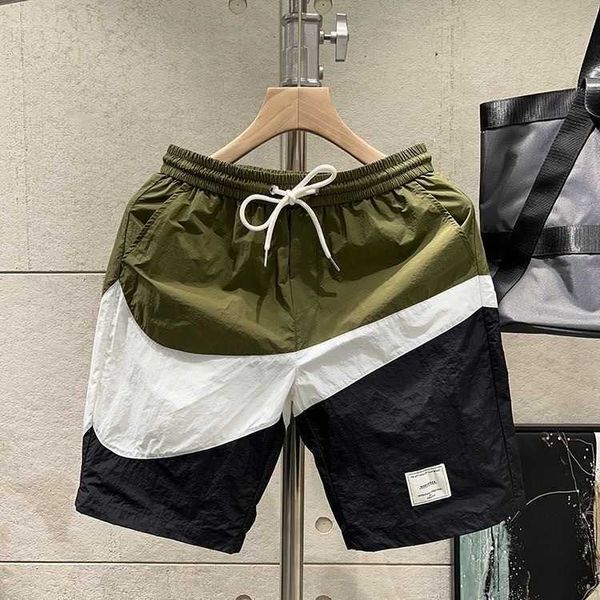 Shorts Sports running Summer Summer Fashion Brand Casual Wear Wear American Five Point Pants Cashy Ice Silk