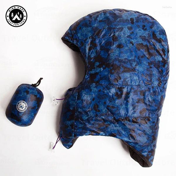 Bandanas aegismax Wind Hard 20d Down Hat 650FP капюшон с шеей на открытом воздухе сверхлегкий кемпинг WindPoof Caps Winter Snow Ski теплый для мужчин женщин