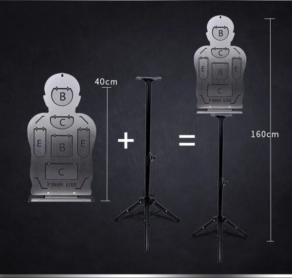 Darts Darts Acessórios IPSC IDPA 3GUN GANDENO TABELO TABLEIRO TAVERAÇÃO TAPLOTEMENTE TARVEL DE TREINAMENTO DE CAVOR NERF Airsoft Paintball BB Target Stand