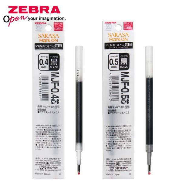 Stifte 5pcs Zebra Gel Pen Nachfüll MJF0.4/0,5 anwendbar für JJ77 Pressing Water Based Pen Student Examing Signing Pen Refill Stationerie