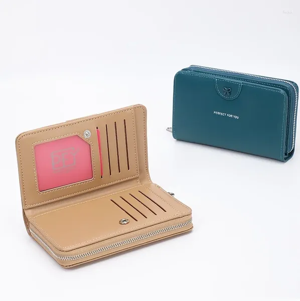 Wallets GPR Mulheres Bifold Bifold Coreano Feminino Bolsa curta Bolsa de moedas da moda da feminina