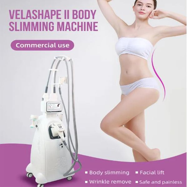 Vertikaler V9 Vera Body Carving Beauty Instrument Körper schlanker Schnelldruckrolle 40k HF Massage Körper