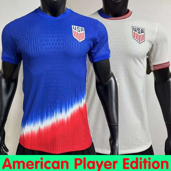 Footcer Trikots -Spielerversion des 24 Copa America USA Jersey, Jersey Größe 7, Reina 8, McKinsey