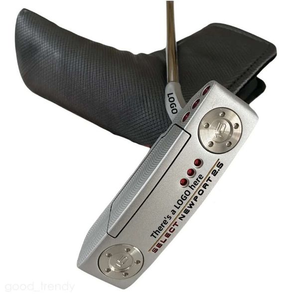 Scotty Putter Newport 2 Putter de golfe para homens e mulheres para a mão esquerda Clubes de golfe da mão direita Tampa da cabeça do presente 621