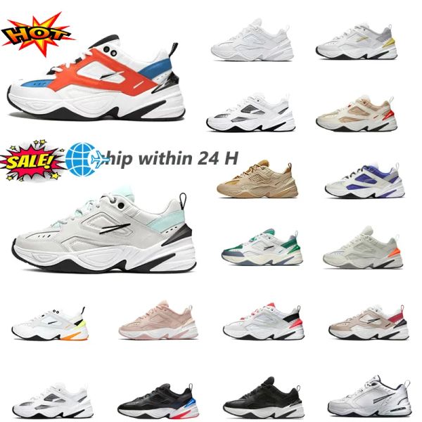 Allenatori di qualità calda Scarpe da corsa da donna Mens M2K Tekno White Casual Designer SCARPE ZAPATILLS BIG DISSUMENTO SPORTS SPORTS SPORTS SIGHT SNEAKER PULPLE SNEAKER PURPLE EUT36-45